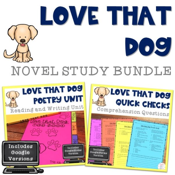 Love that Dog Reading and Writing Bundle