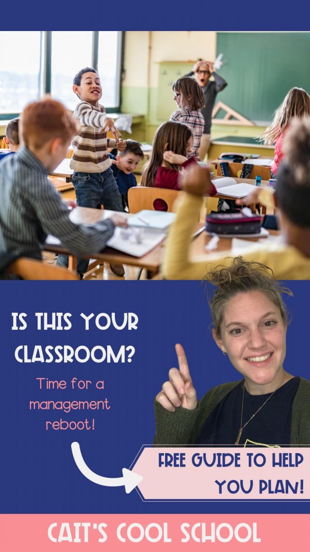 Classroom Mangement: My class won't stop talking - Cait's Cool School